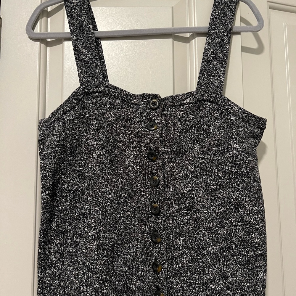 Madewell Knit Button Up Tank